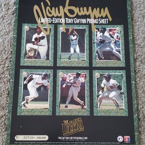 1992 TONY GWYNN FLEER ULTRA SHEET MINT